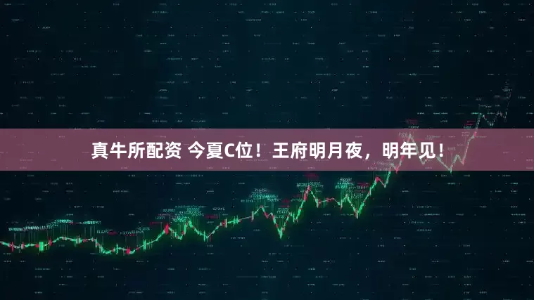 真牛所配资 今夏C位！王府明月夜，明年见！